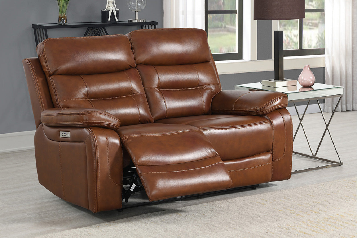 Belgravia 2 Seater Leather - Power Recliner
