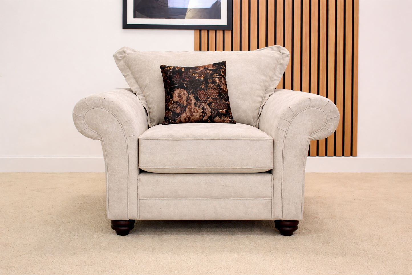 Dalton Arm Chair - Silver