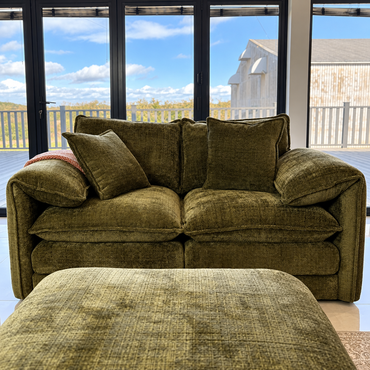 Sienna 2 Seater in Olive