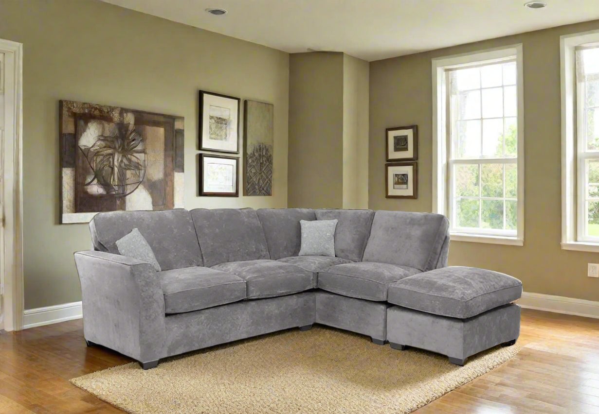 Dorchester Right Hand Formal Back Chaise Corner Sofa