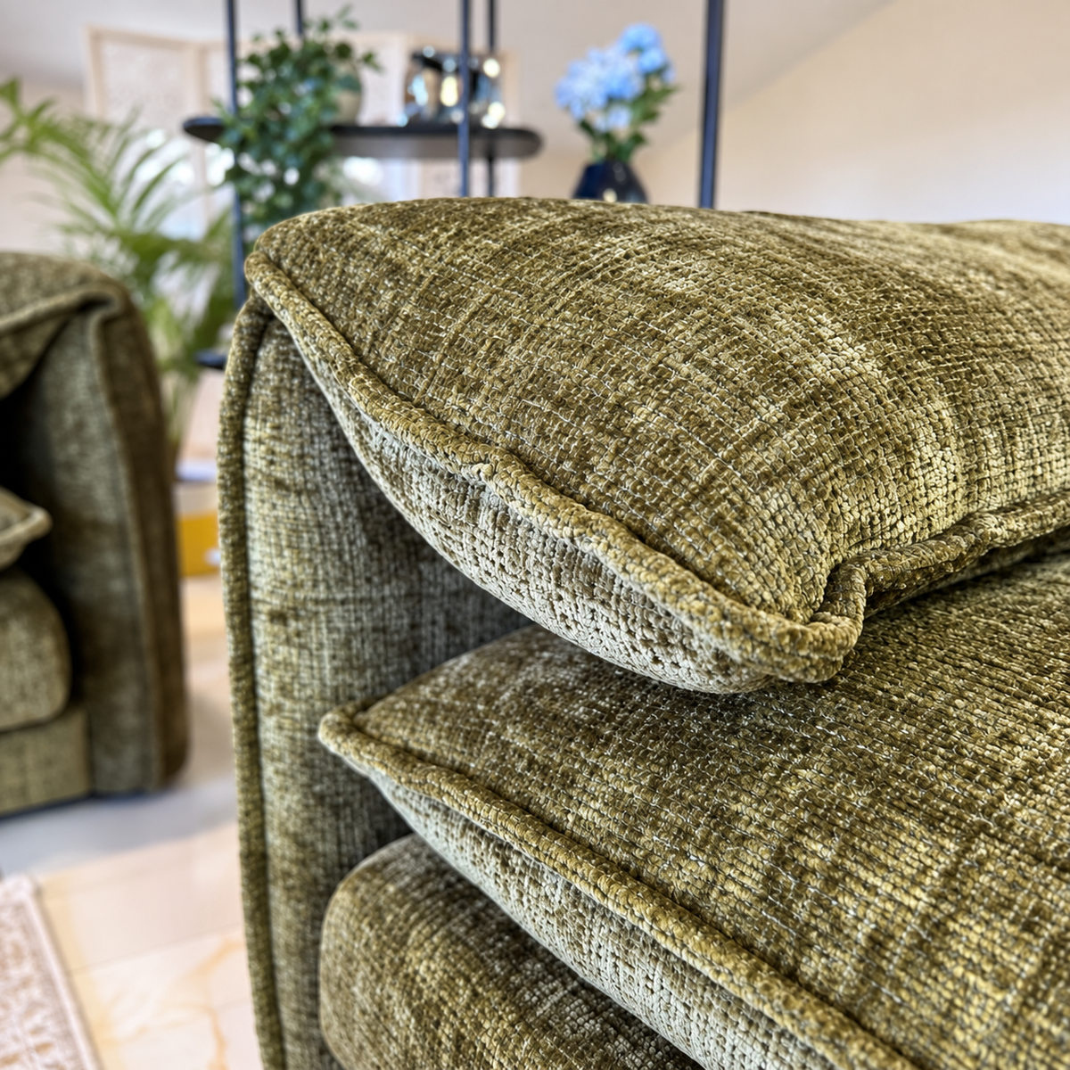 Sienna 3 Seater in Olive