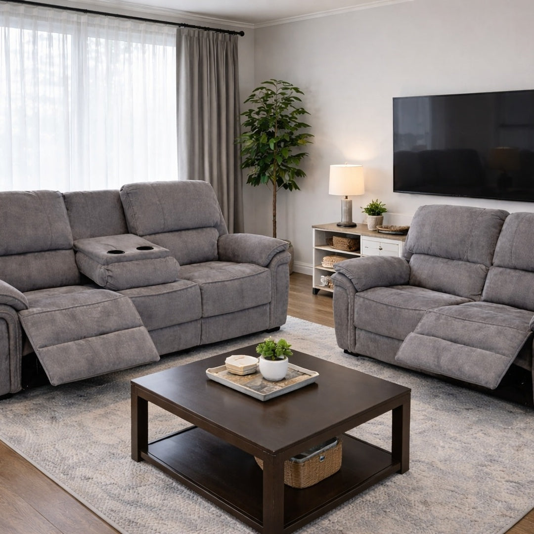 Westbury 3+2 Seater Power Recliner Set in Grey