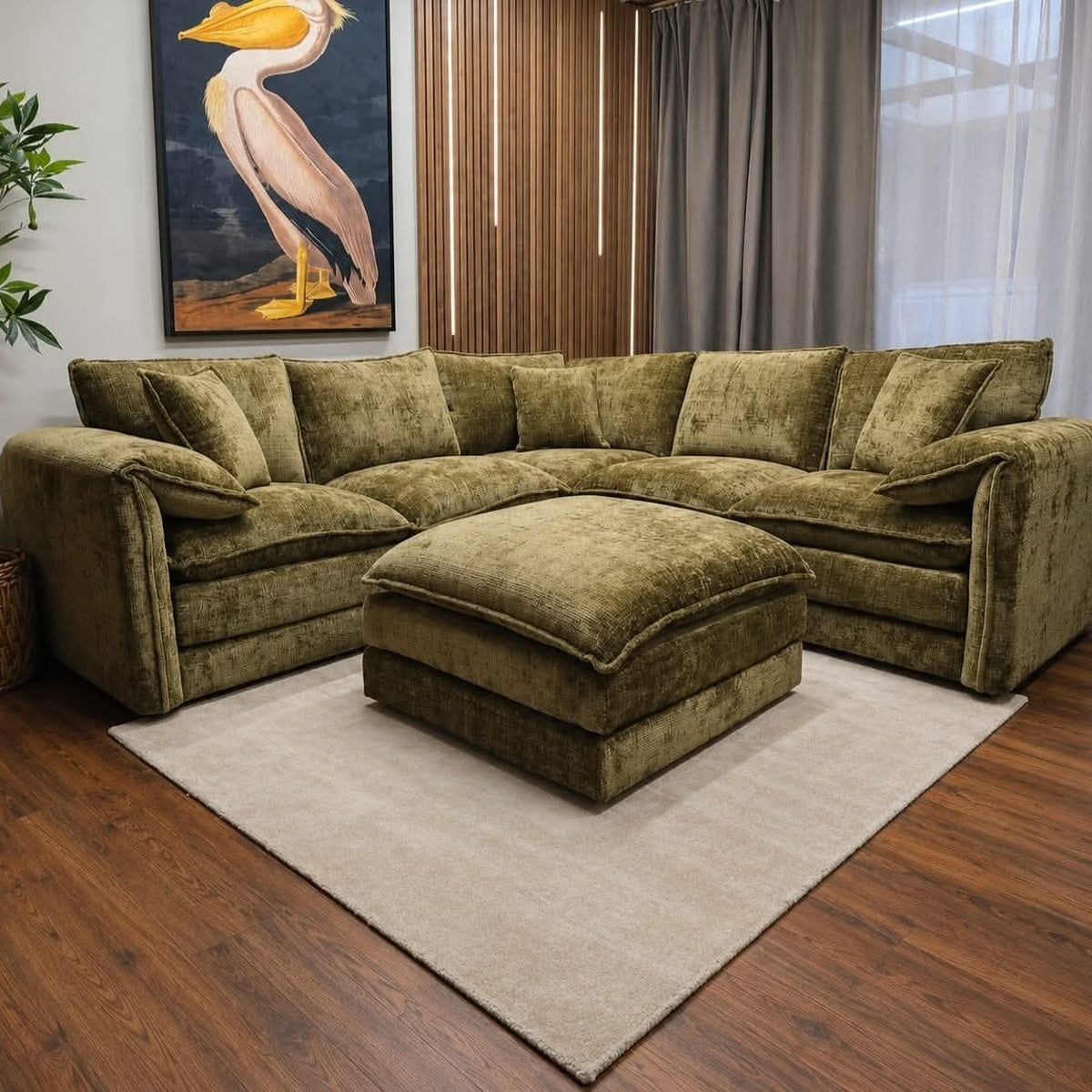 Sienna 2c2 sofa in Olive