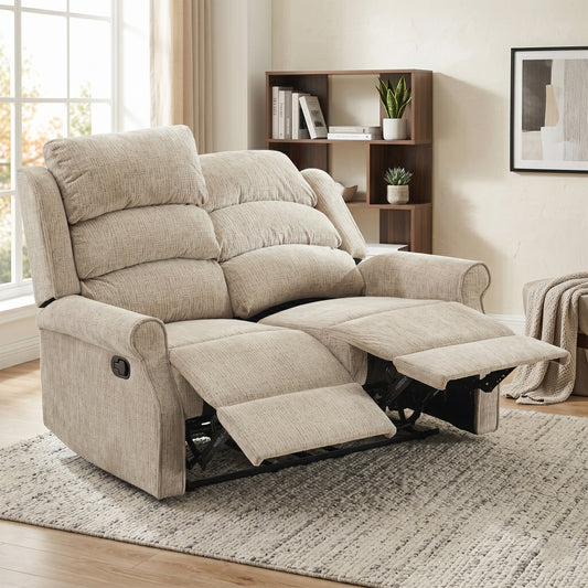 Regency 2 Seater Manual Recliner In Rabbit