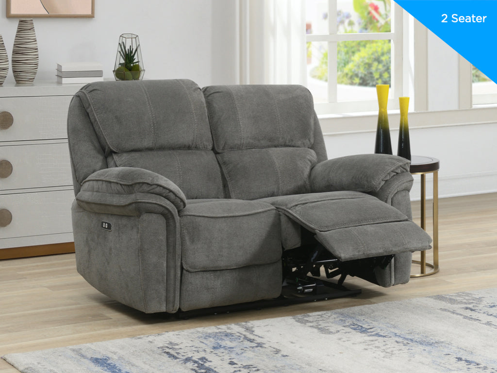 Westbury 2 Seater Recliner - In Grey