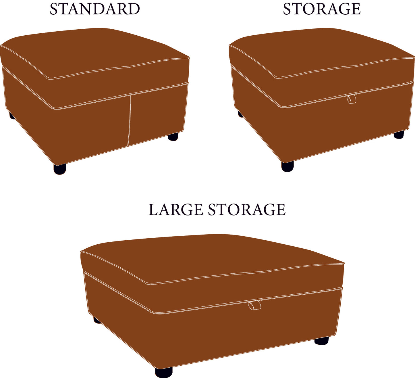 Aspen - Footstools