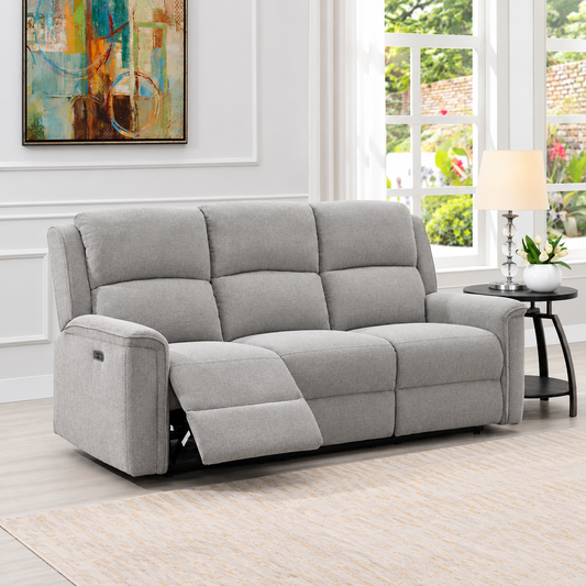 Doncaster 3 Seater In Light Grey