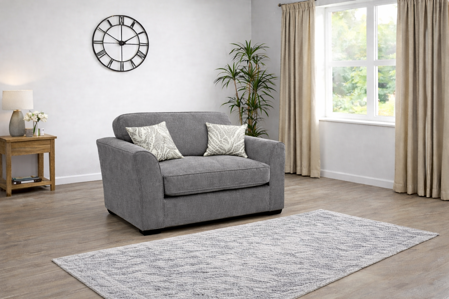 Love Chair in Grey available at sofa emporium Retford
