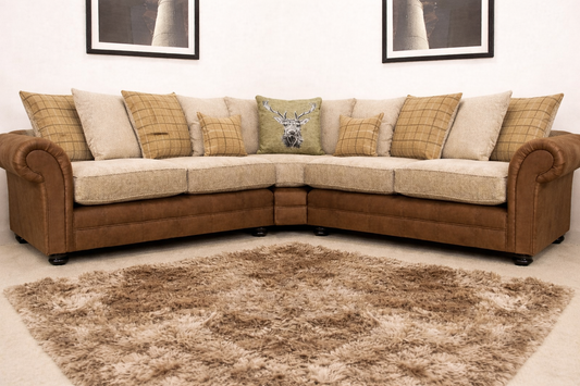 Darwin 2c2 Corner Sofa In Sultan Oatmeal
