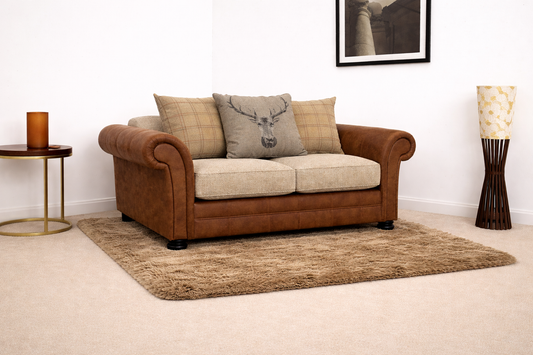 Darwin 2 Seater Sofa In Sultan Oatmeal