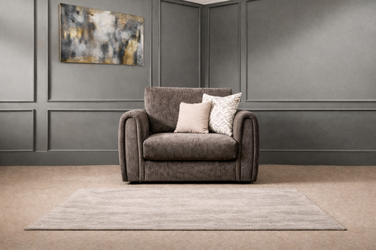 Love chair in brown available in Retford