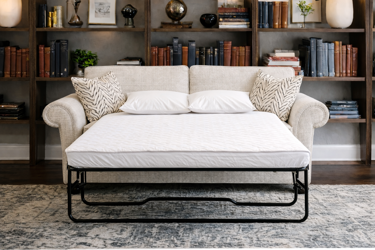 Cotswold Sofa Bed In Cremona Beige available at Sofa Emporium Retford