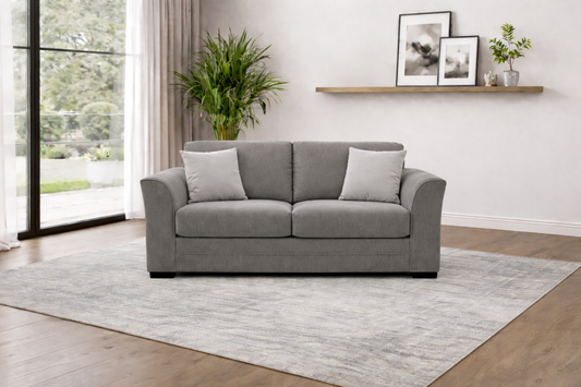 Albany 3 Seater Sofa In Grey available at Sofa Emporium Retford.