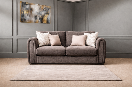 Alana 2 Seater Sofa In Brown available at Sofa Emporium Retford