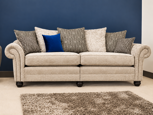 Arnage 4 Seater Sofa In Truffle