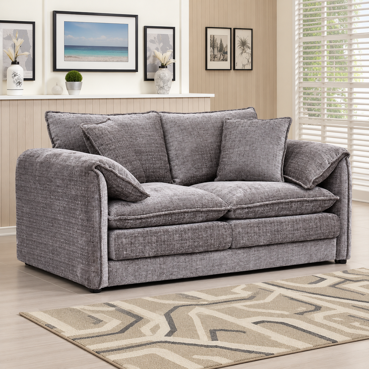 Sienna 2 Seater in Grey