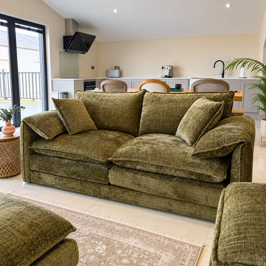 Sienna 3 Seater in Olive