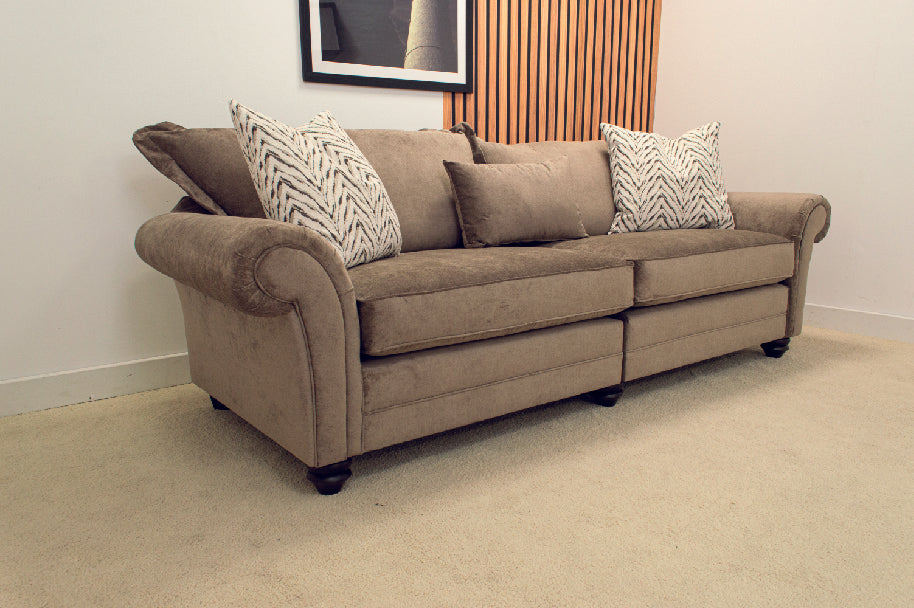 Dalton 4 Seater Sofa - Nutmeg