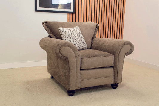 Dalton Arm Chair - Nutmeg