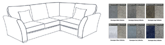 Dorchester 2 Seats, Corner, 1 Seats - Left Hand Corner