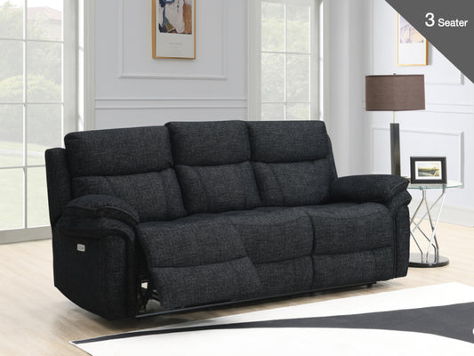 Harrow - 3 Seater Power Recliner