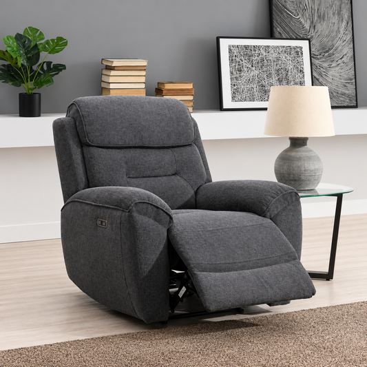 Chester Armchair In Dark Grey