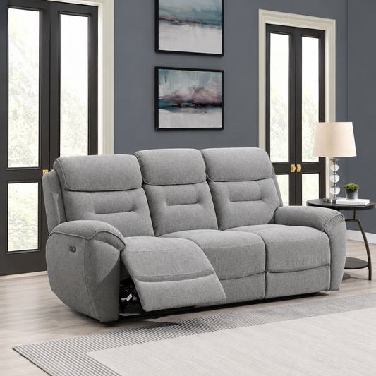 Chester 3 Seater In Light Grey