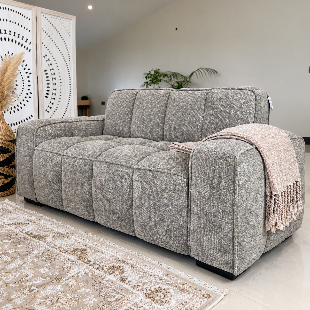 Eiffel 2 Seater Sofa In Beige