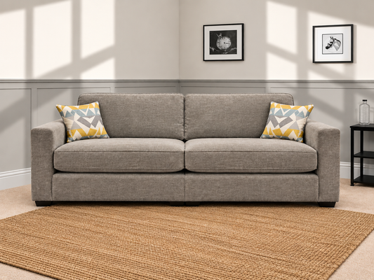 Ariya 4 Seater Sofa In Grey