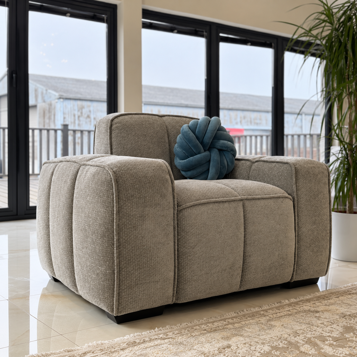 Eiffel Armchair In Grey
