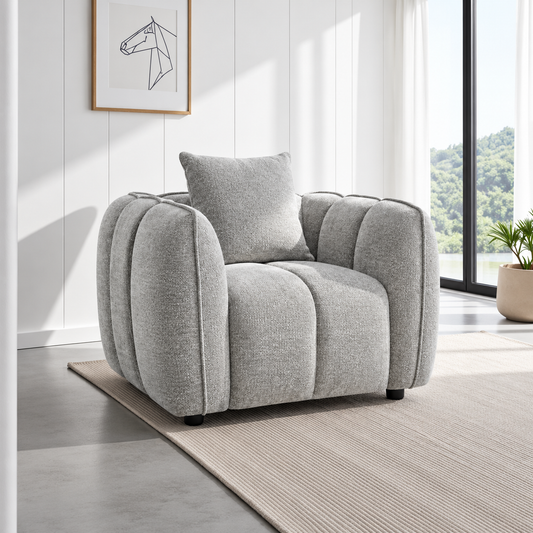 Castello Armchair In Grey