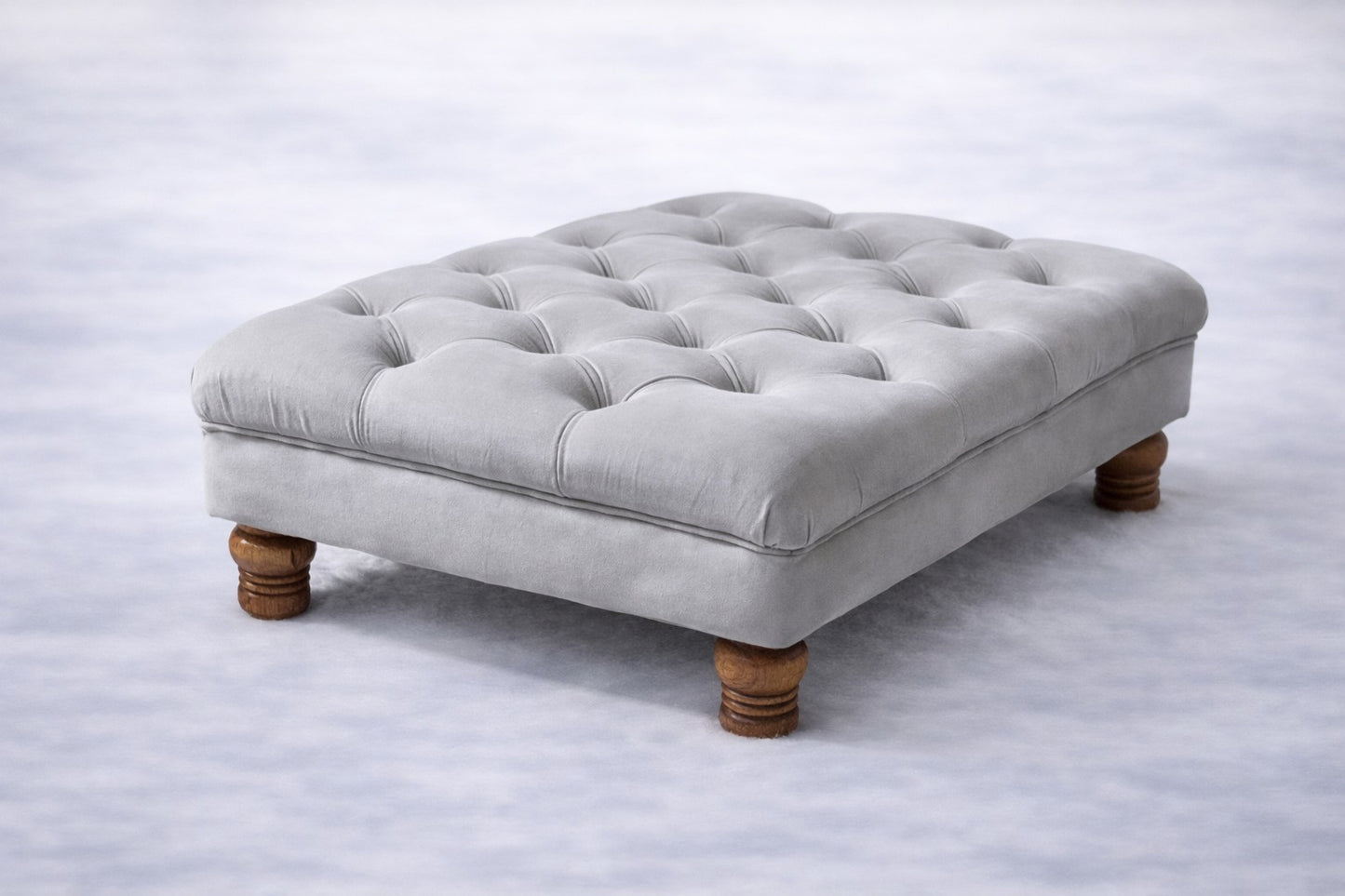 Footstool Collection - Button Bench Footstool