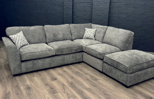 Dorchester Right Hand Formal Back Chaise Corner Sofa