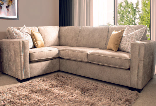 Ivy Left Hand Corner Sofa  (1 Seat, Corner, 2 Seats)