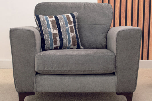 Orion Right Arm Chair - Grey