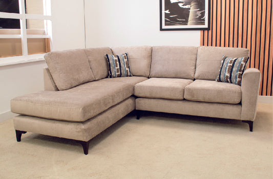 Orion Left Hand Chaise Corner - Mink