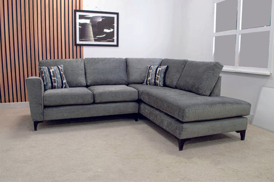 Orion Right Hand Chaise Corner - Grey