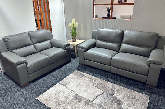 Regina - 2 Seater Leather Sofa (Static)