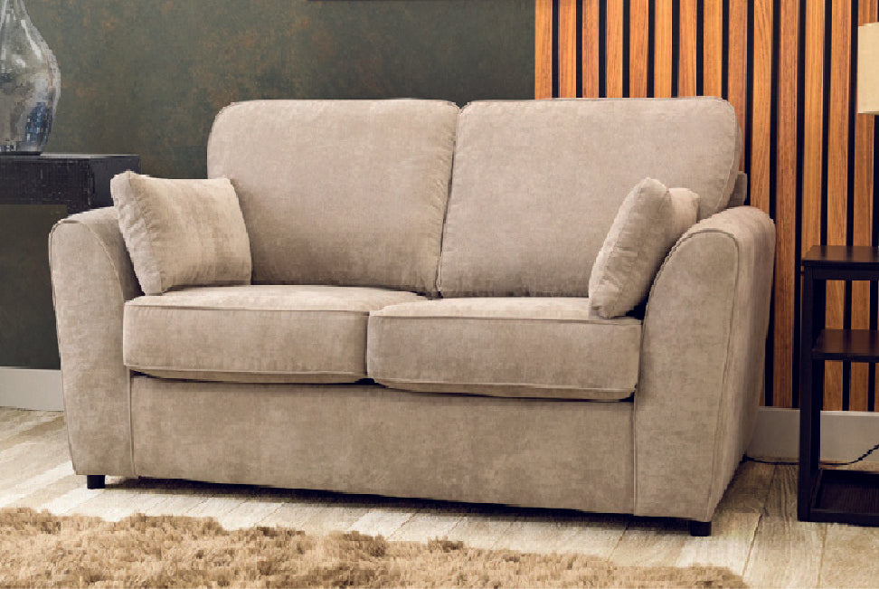 Roma - Fabric 2 Seater Sofa - Beige