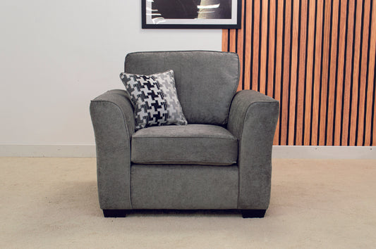 Verona Arm Chair - Grey