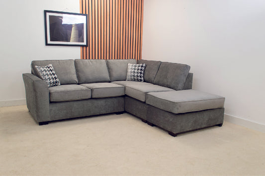 Verona Right Hand Chaise - Grey