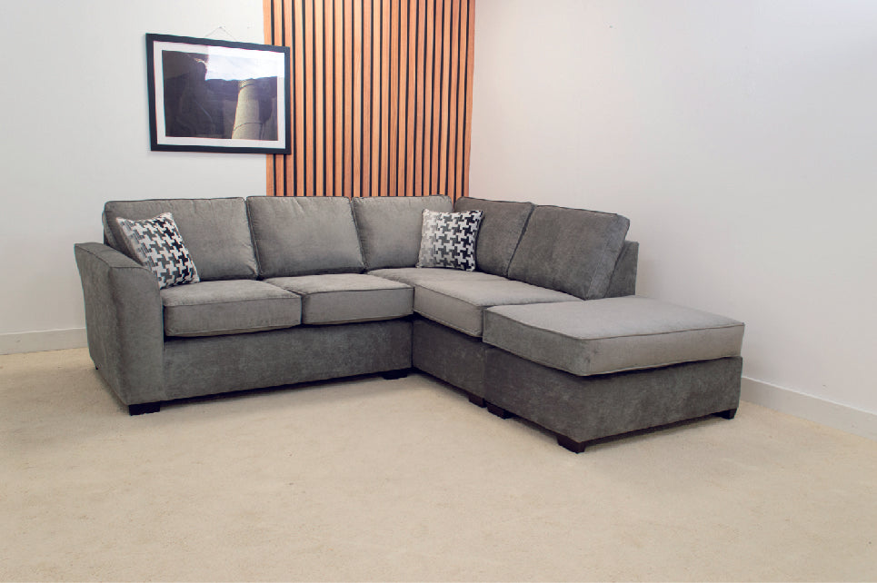 Verona Right Hand Chaise - Grey